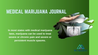 Know more about Medical Marijuana Journal