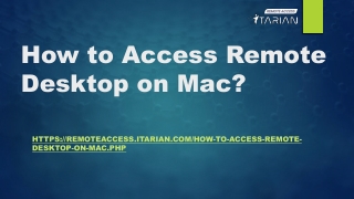Get Best Remote software 2019 | How to Access Remote Desktop on Mac?