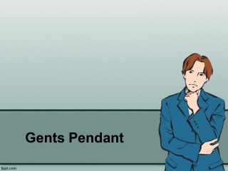 Gents Pendant