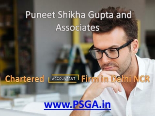 Chartered Accountant Firm in Delhi NCR