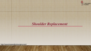Shoulder Replacement Surgery | Surgeon in Pune | The Knee Klinik