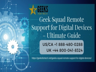 Geeks Online Support For Digital Devices – Dial 1 888-480-0288