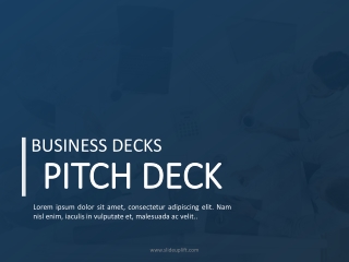 Startup Pitch Deck PowerPoint Templates | Startup Pitch PPT Templates Deck | SlideUpLift