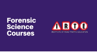 Best Forensic Science Courses In India | IRTE