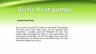 Best Inverter Heat Pump
