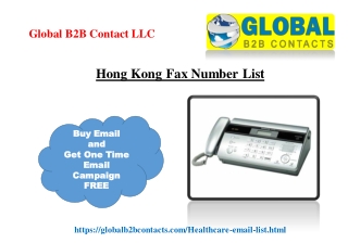 Hong Kong Fax Number List