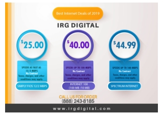 Best Internet Deals of 2019