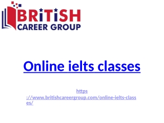 Online ielts classes