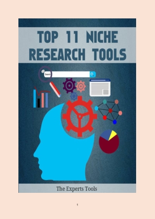 Top 11 Niche Research Tools