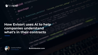 How Evisort uses AI to help companies understand what’s in their contracts