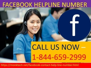 Solve Facebook advertising issues, call Facebook helpline number 1-844-659-2999
