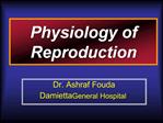 Physiology of Reproduction