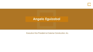 Angelo Eguizabal - Worked at Watts Company as a General Manager