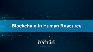 Blockchain in Human Resource