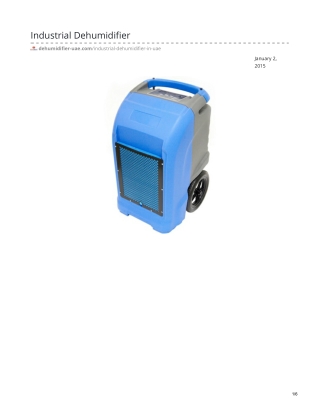 Industrial Dehumidifier in UAE. #Dehumidifier #IndustrialDehumidifier