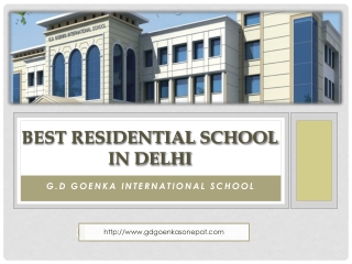 Best Residential School in Delhi