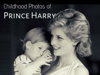 Childhood photos of Prince Harry