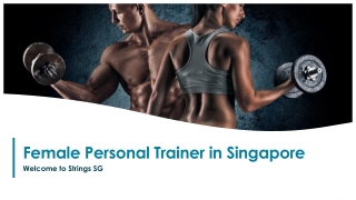 Female Personal Trainer in Singapore | Strings SG