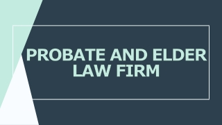 Estate planning Services