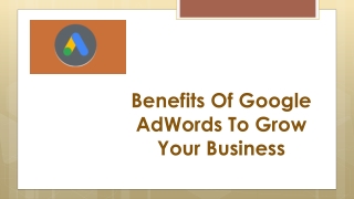 Importance Of Google Adwords.