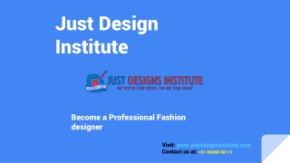 Become a professional fashion designer in 2019