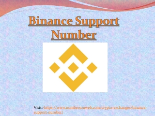 Binance support number