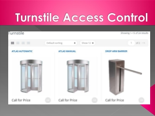 Turnstile Access Control