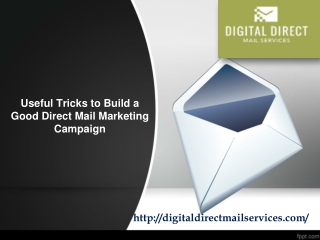 Useful Tricks to Build a Good Direct Mail Marketing Campaign