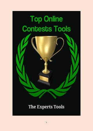 Top Online Contest Tools