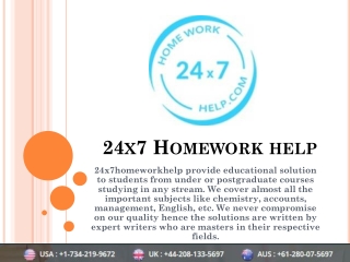 Biology Homework Help
