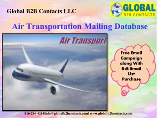 Air Transportation Mailing Database