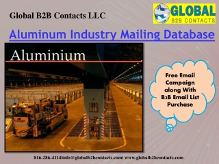 Aluminum Industry Mailing Database