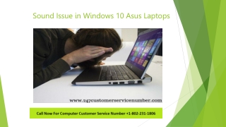 How to fix sound issue in windows 10 Asus laptops