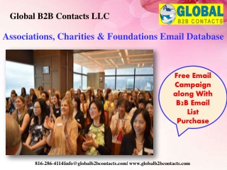 Associations, Charities & Foundations Email Database