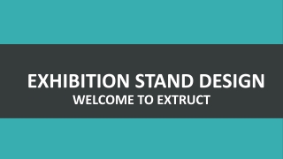 Exhibition Stand Design | Extruct