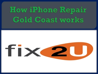 How iPhone Repair Gold Coast works