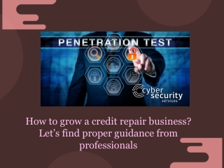 Its time get peace of mind throughout our latest Penetration Testing Services