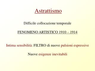 Astrattismo