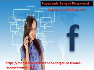 Solve hacking issues at Facebook forgot password services 1-844-659-2999