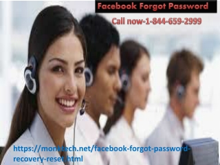 Facebook number, one stop shops for all Facebook forgot password issues 1-844-659-2999