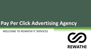 Pay Per Click Advertising Agency | rewathi