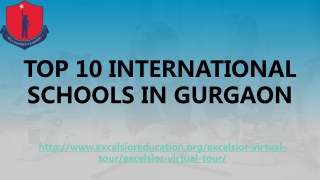 Top 10 international schools in Gurgaon