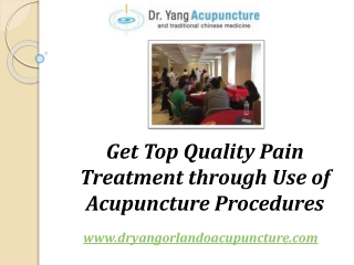 Acupuncture in Orlando