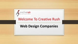Web Design Companies - Creativerush
