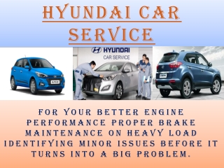 Hyundai car service