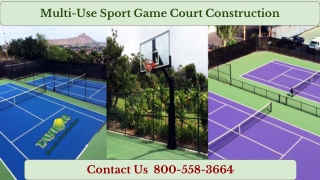 Sport Court Construction San Diego