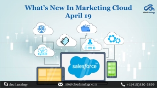 Marketing cloud ppt