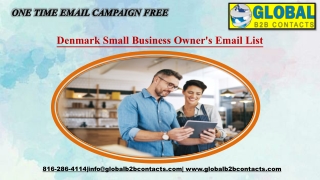 Denmark Small Business Owner's Email List