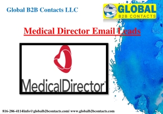 Medical Director Email Leads