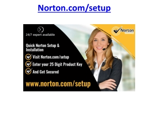 norton.com/setup - Install Norton
